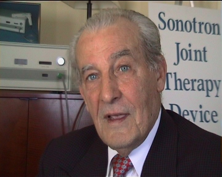 Dr. Alfonso Di Mino, Inventor Of VET Sonotron For Racehorses